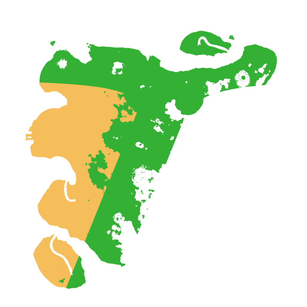 Biome Rust Map: Procedural Map, Size: 3000, Seed: 590379069