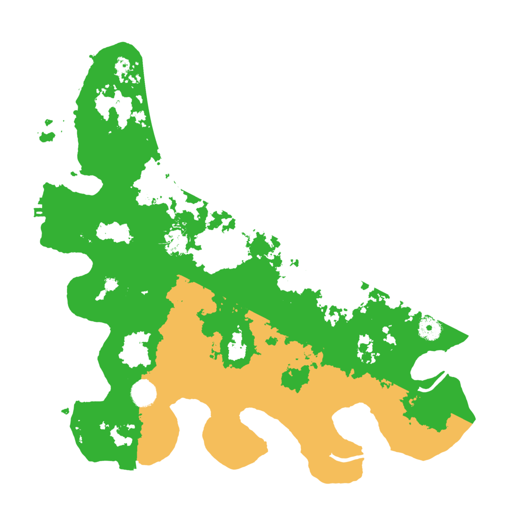 Biome Rust Map: Procedural Map, Size: 3500, Seed: 2067660306
