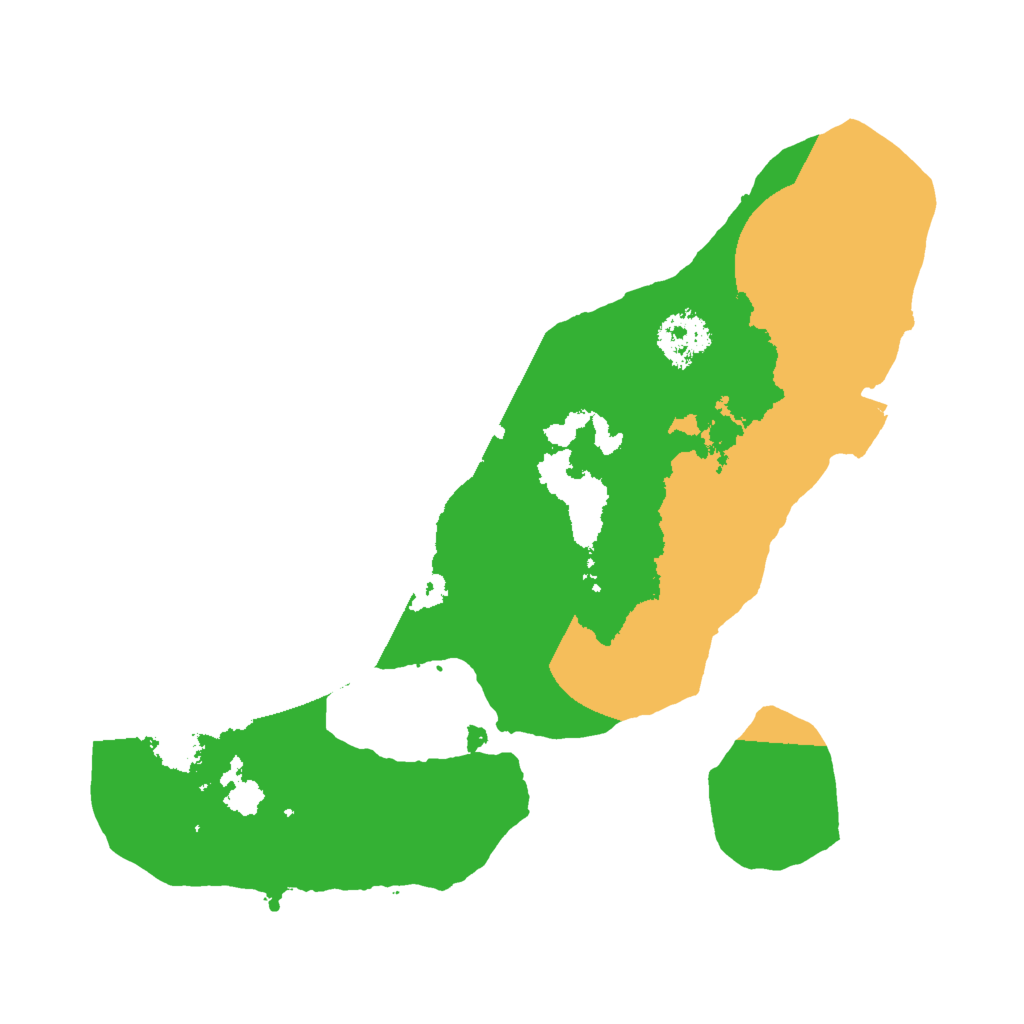 Biome Rust Map: Procedural Map, Size: 2000, Seed: 368477409