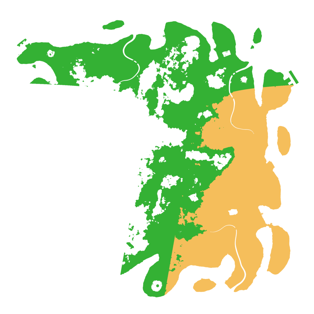 Biome Rust Map: Procedural Map, Size: 4356, Seed: 1789