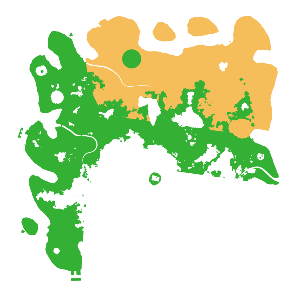 Biome Rust Map: Procedural Map, Size: 4250, Seed: 771345598