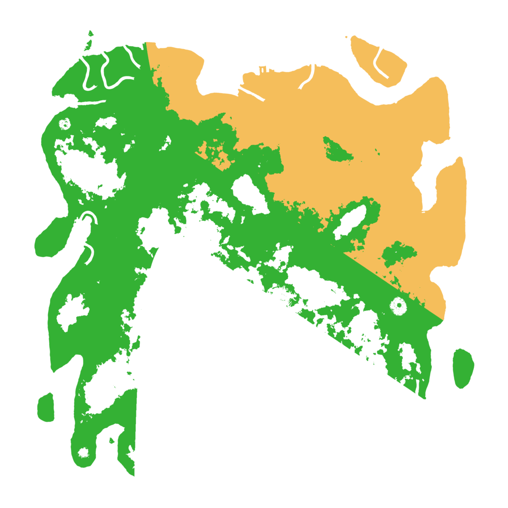 Biome Rust Map: Procedural Map, Size: 4500, Seed: 5458752