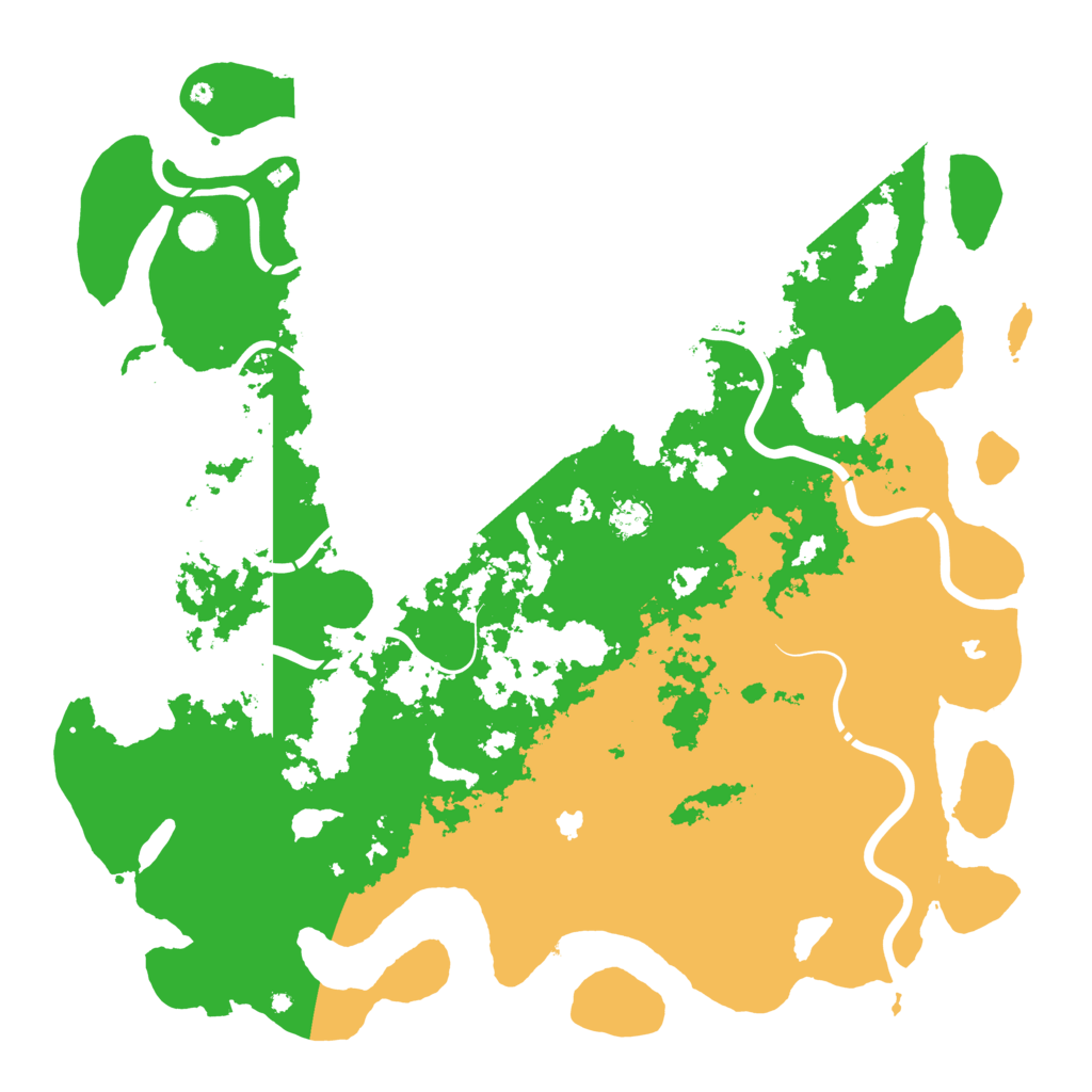 Biome Rust Map: Procedural Map, Size: 5000, Seed: 1885522572