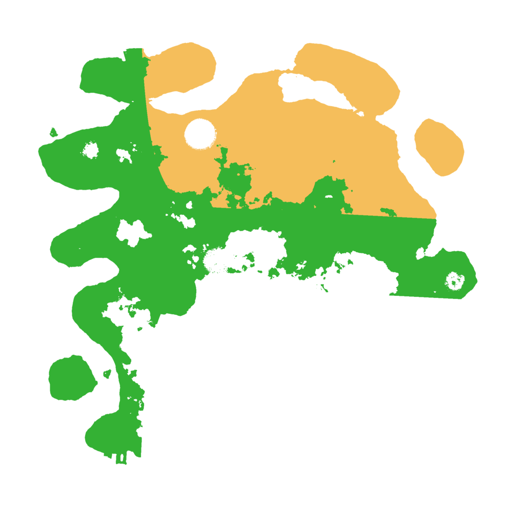 Biome Rust Map: Procedural Map, Size: 3000, Seed: 229529