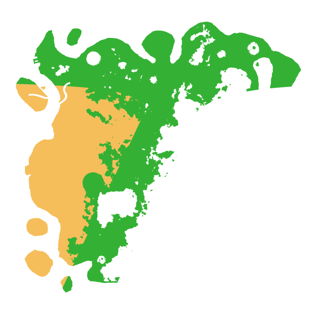 Biome Rust Map: Procedural Map, Size: 4000, Seed: 27346335