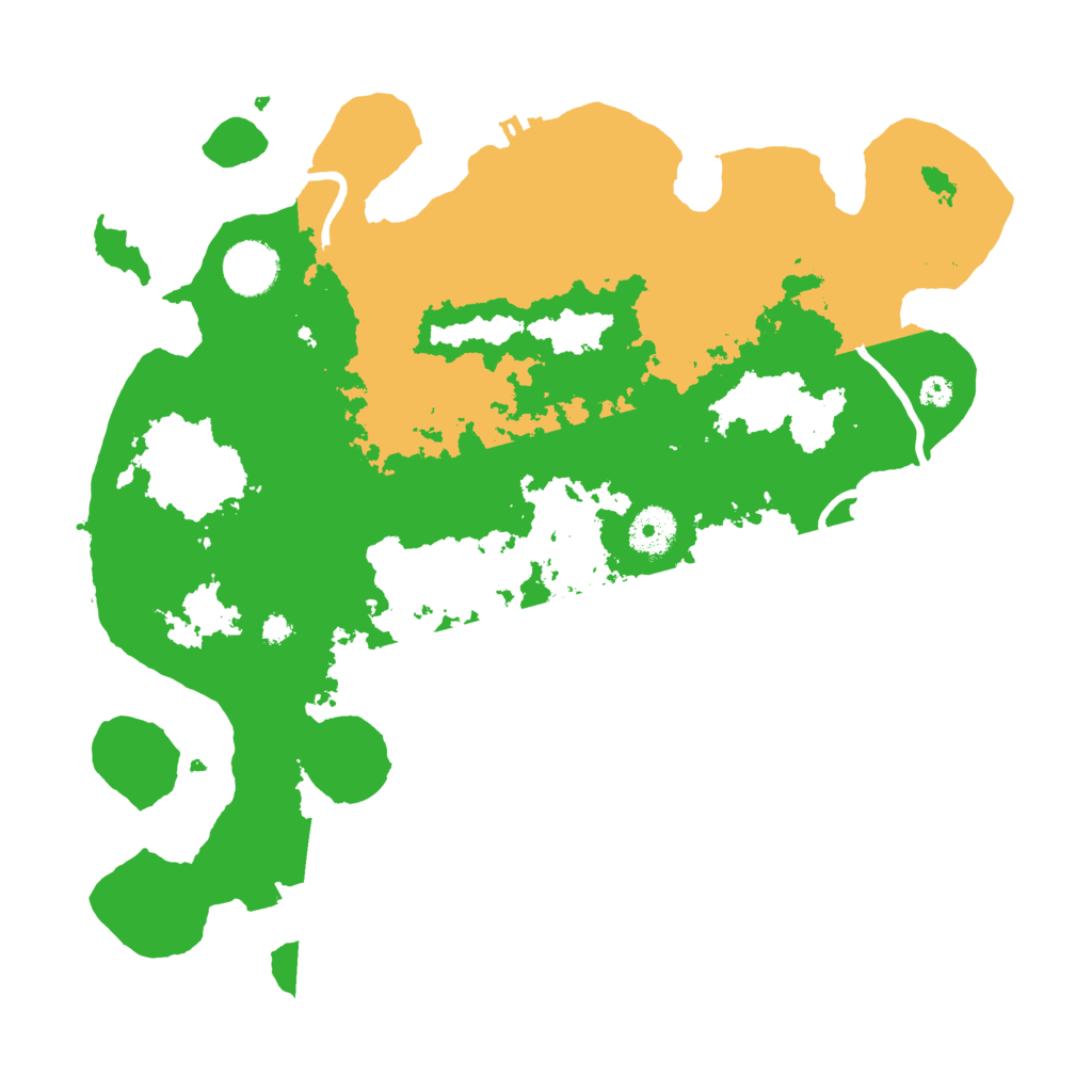 Biome Rust Map: Procedural Map, Size: 3500, Seed: 426587260