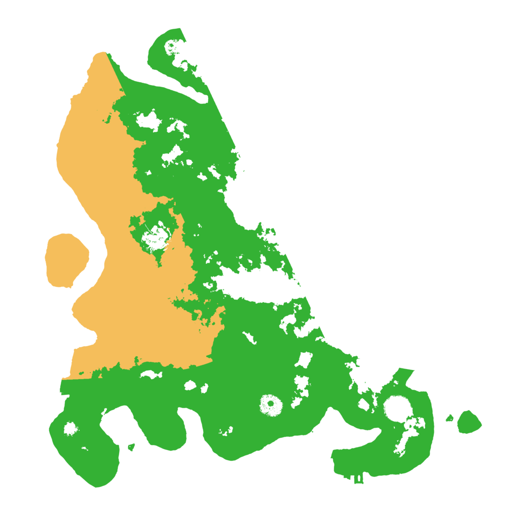 Biome Rust Map: Procedural Map, Size: 3500, Seed: 82247469