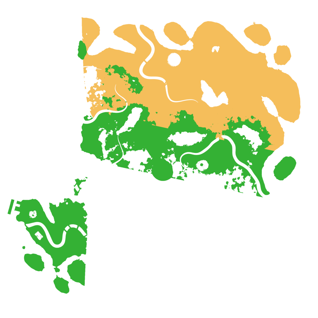 Biome Rust Map: Procedural Map, Size: 4250, Seed: 1252066192