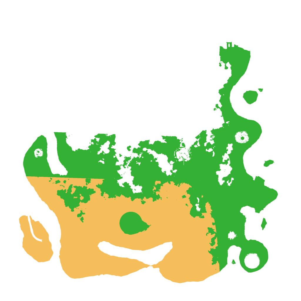 Biome Rust Map: Procedural Map, Size: 3500, Seed: 2017183264