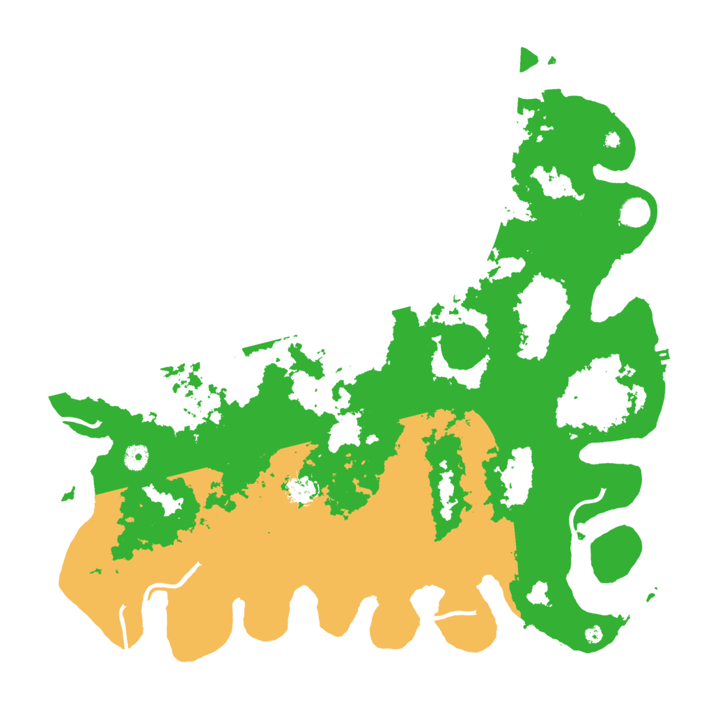 Biome Rust Map: Procedural Map, Size: 4250, Seed: 536711376