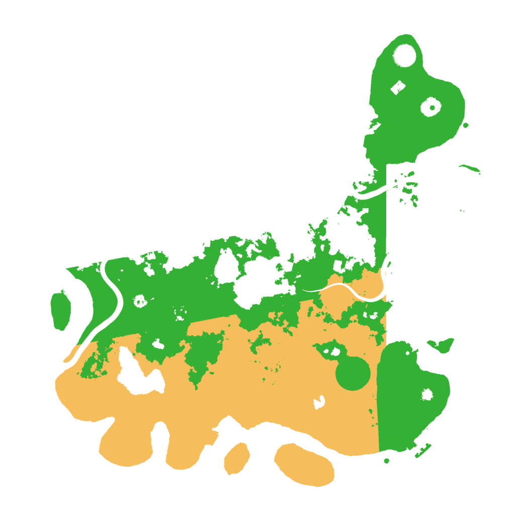 Biome Rust Map: Procedural Map, Size: 4000, Seed: 1623223518