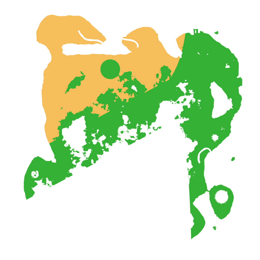 Biome Rust Map: Procedural Map, Size: 3500, Seed: 1424932219