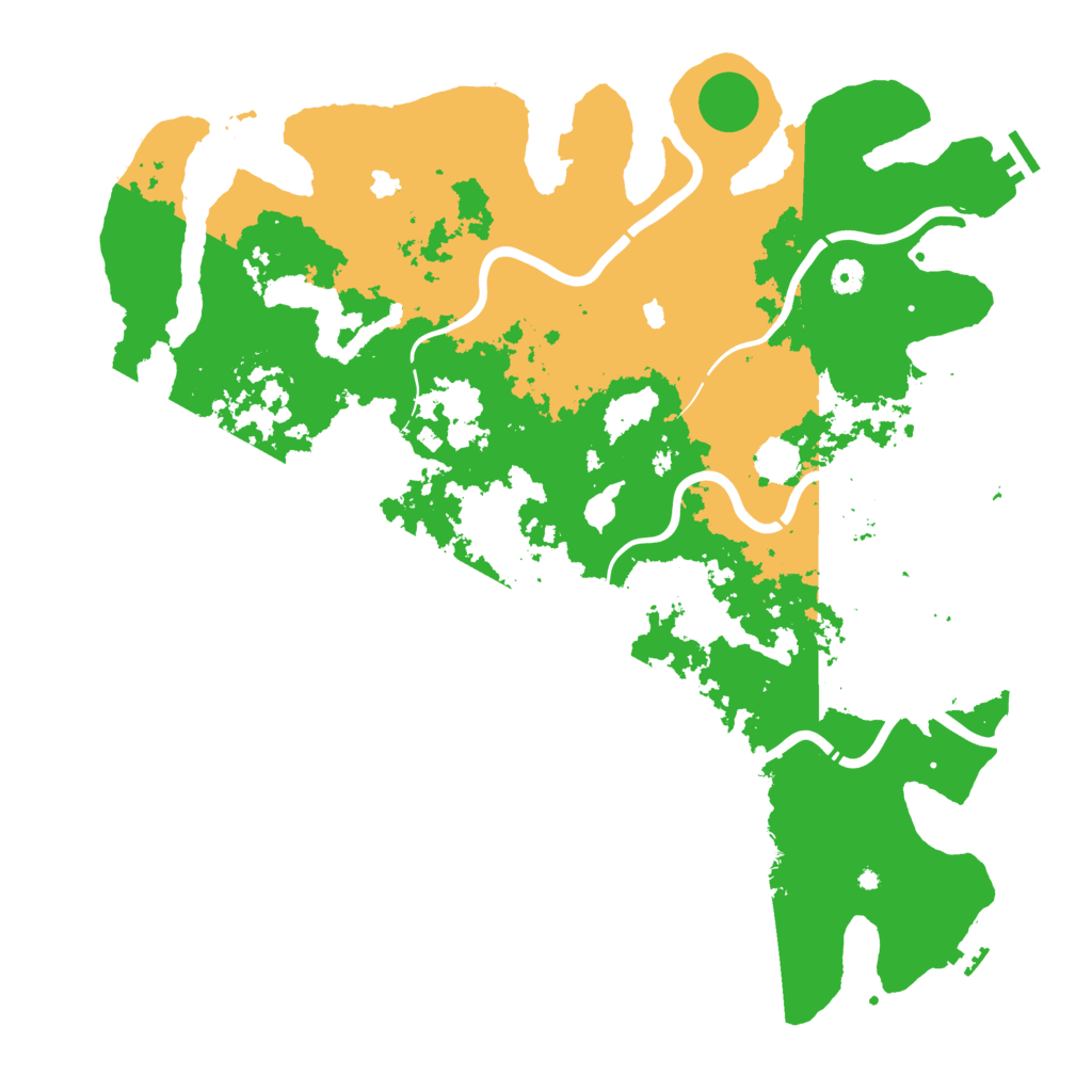 Biome Rust Map: Procedural Map, Size: 4800, Seed: 1108947828