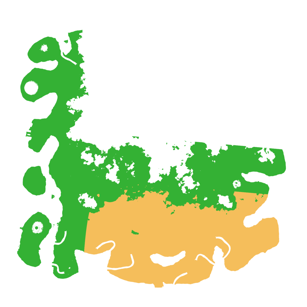 Biome Rust Map: Procedural Map, Size: 4000, Seed: 612312351