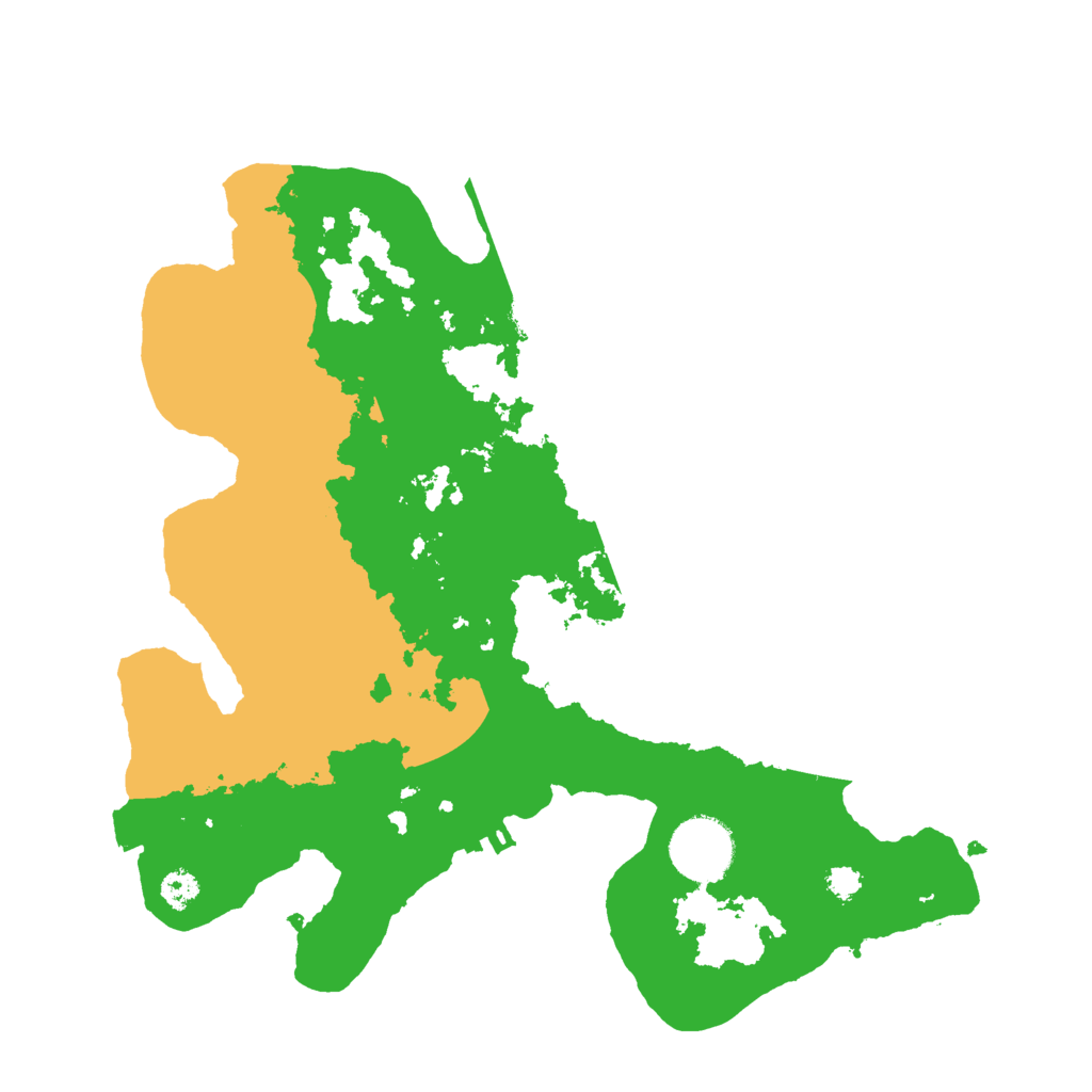 Biome Rust Map: Procedural Map, Size: 3000, Seed: 14720