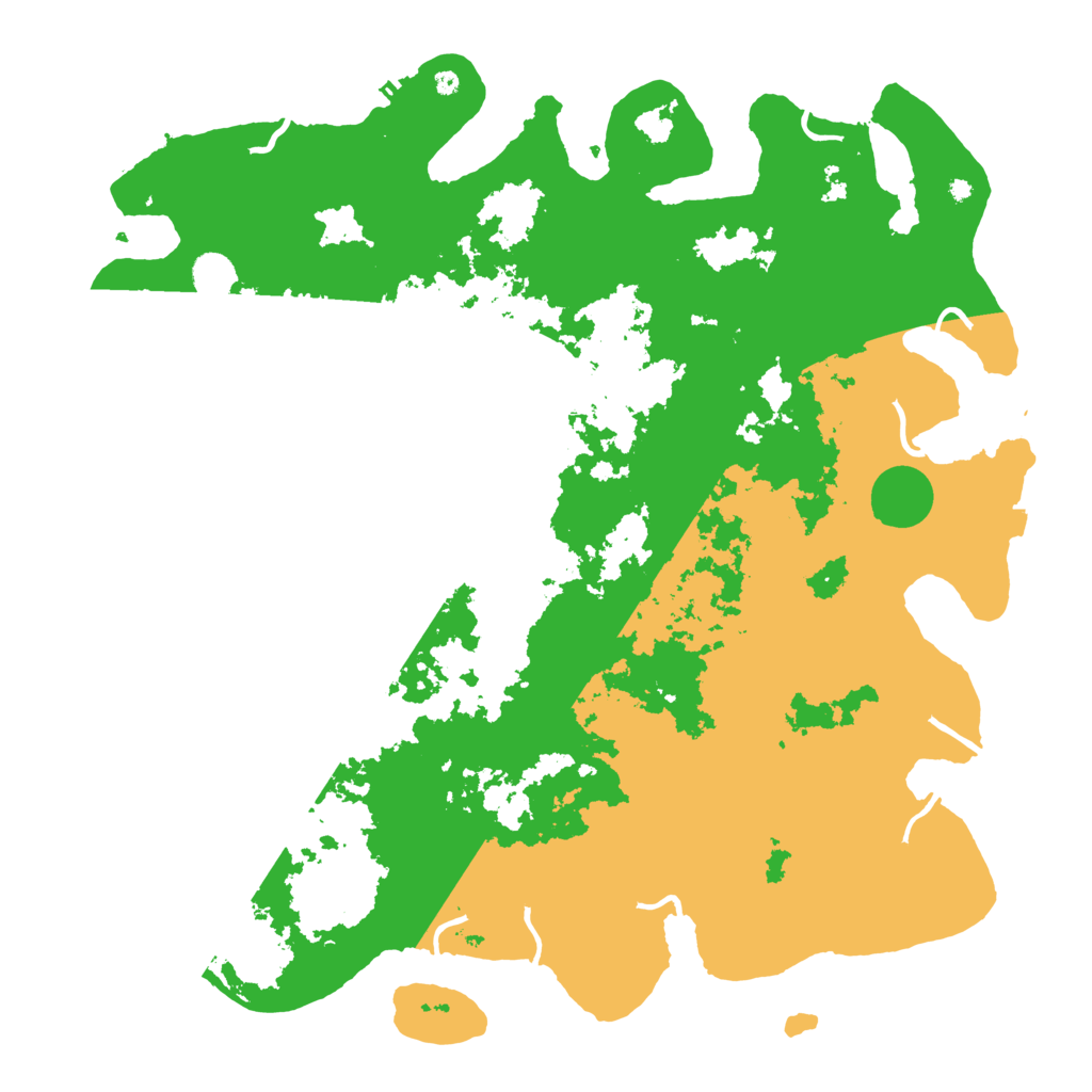 Biome Rust Map: Procedural Map, Size: 4650, Seed: 100816564