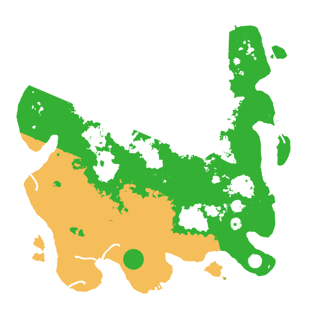 Biome Rust Map: Procedural Map, Size: 4000, Seed: 388533801