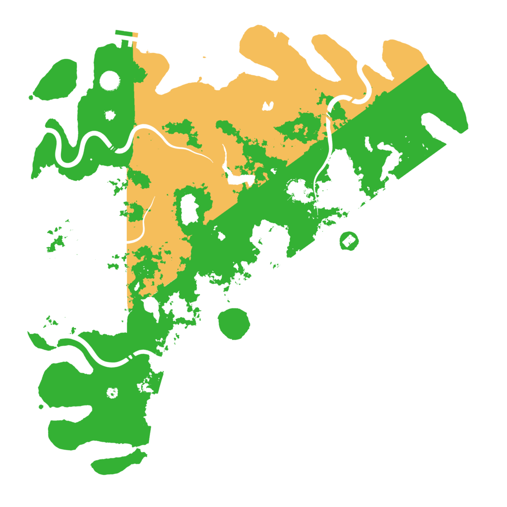 Biome Rust Map: Procedural Map, Size: 4500, Seed: 98324449