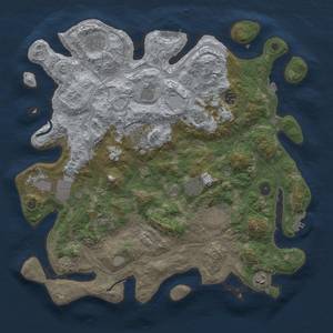 Thumbnail Rust Map: Procedural Map, Size: 4250, Seed: 146734997, 18 Monuments