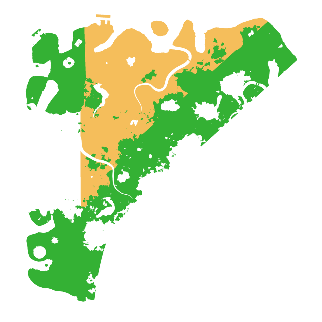 Biome Rust Map: Procedural Map, Size: 4500, Seed: 1476353529