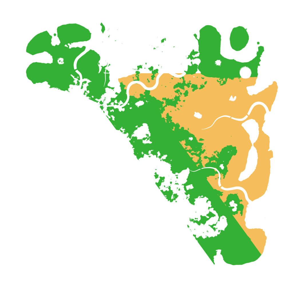 Biome Rust Map: Procedural Map, Size: 4500, Seed: 1554159664