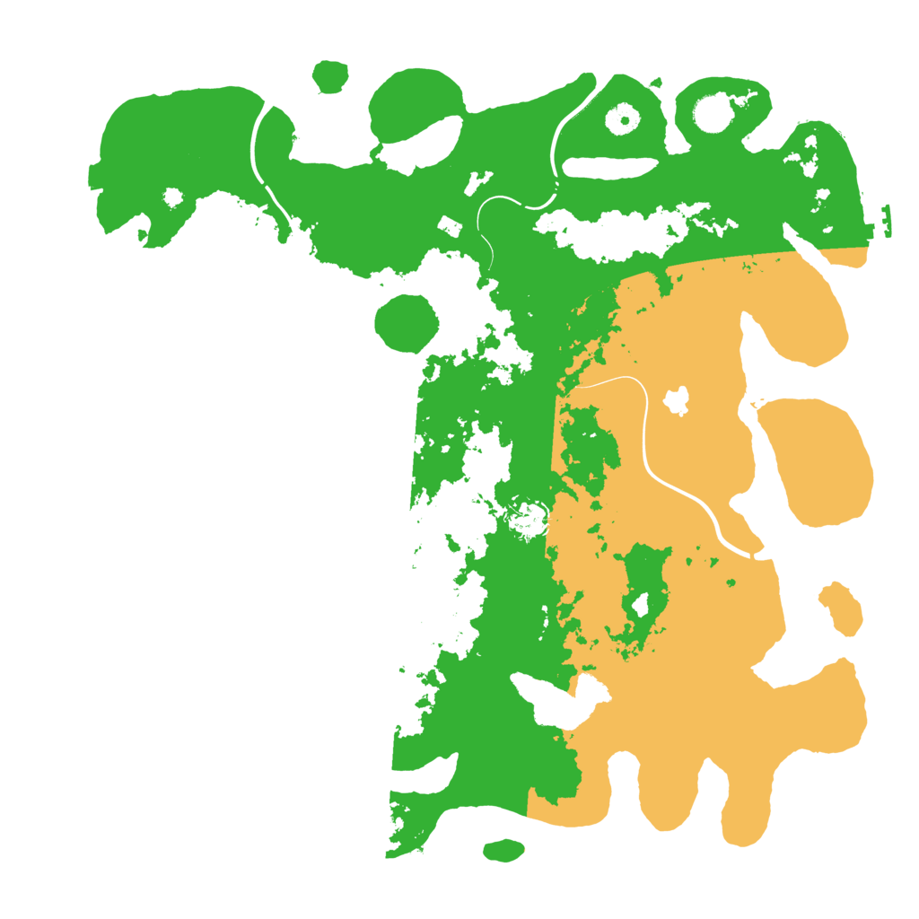 Biome Rust Map: Procedural Map, Size: 4250, Seed: 1086765554