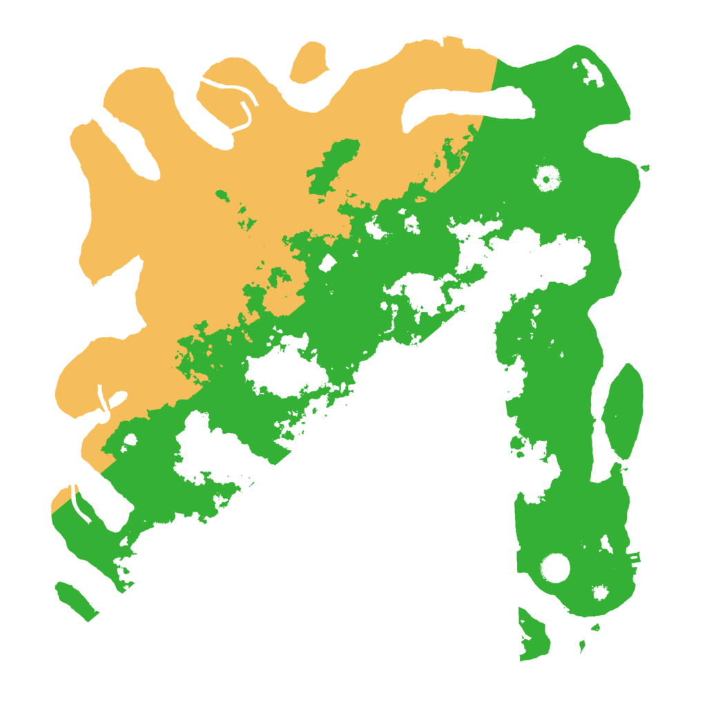 Biome Rust Map: Procedural Map, Size: 4250, Seed: 71236172