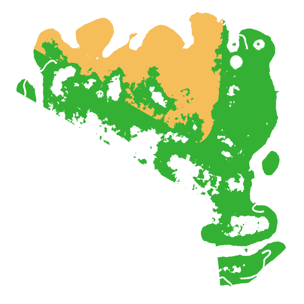 Biome Rust Map: Procedural Map, Size: 4250, Seed: 1154692149