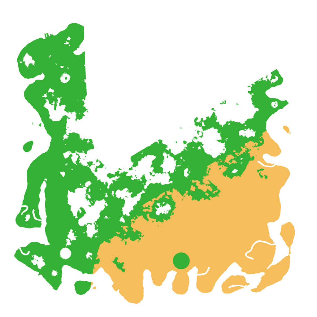 Biome Rust Map: Procedural Map, Size: 5000, Seed: 4514247