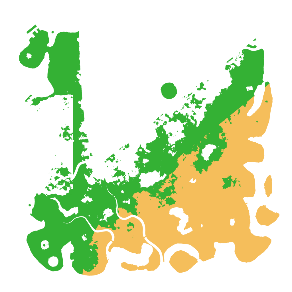 Biome Rust Map: Procedural Map, Size: 5000, Seed: 89678108
