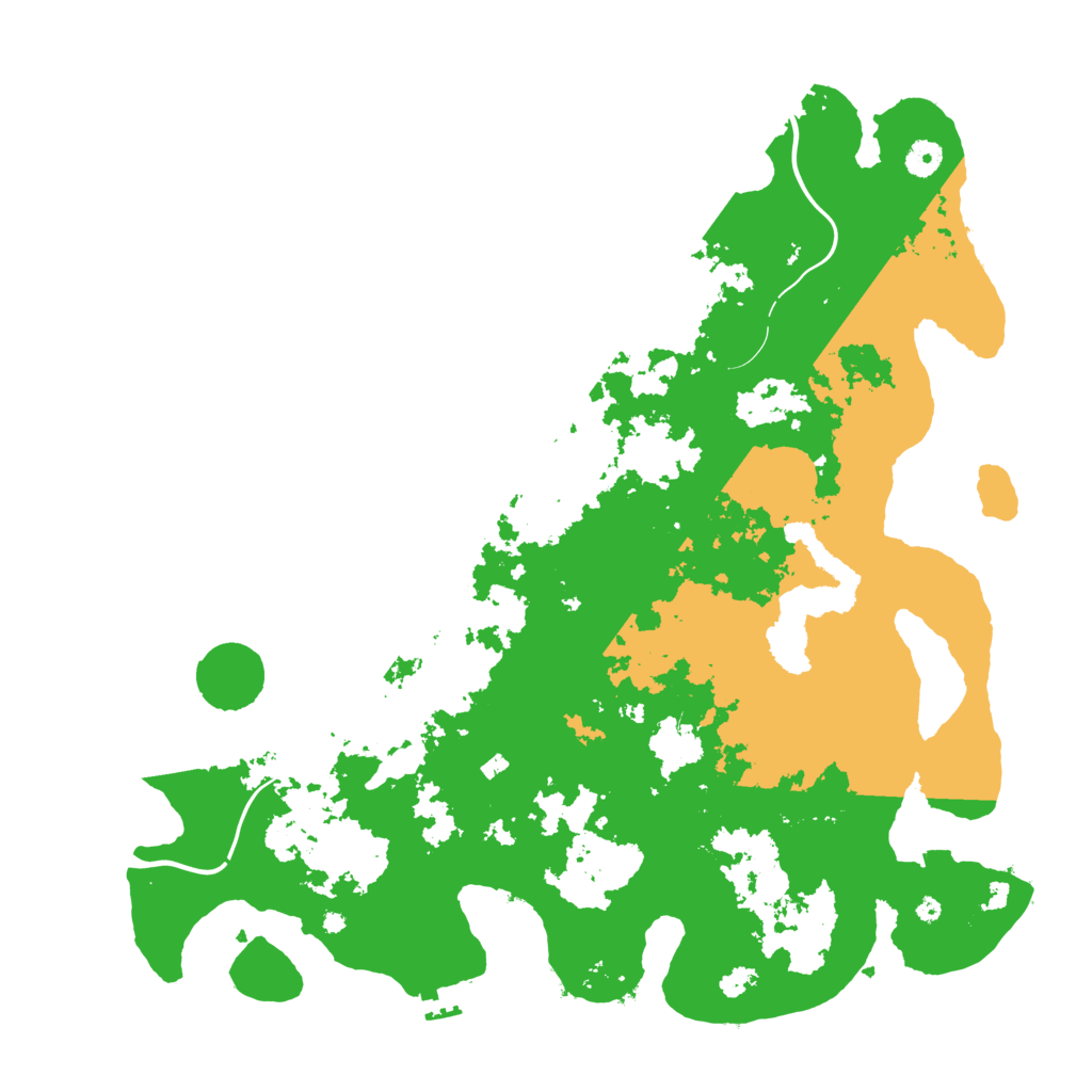 Biome Rust Map: Procedural Map, Size: 4500, Seed: 820618683