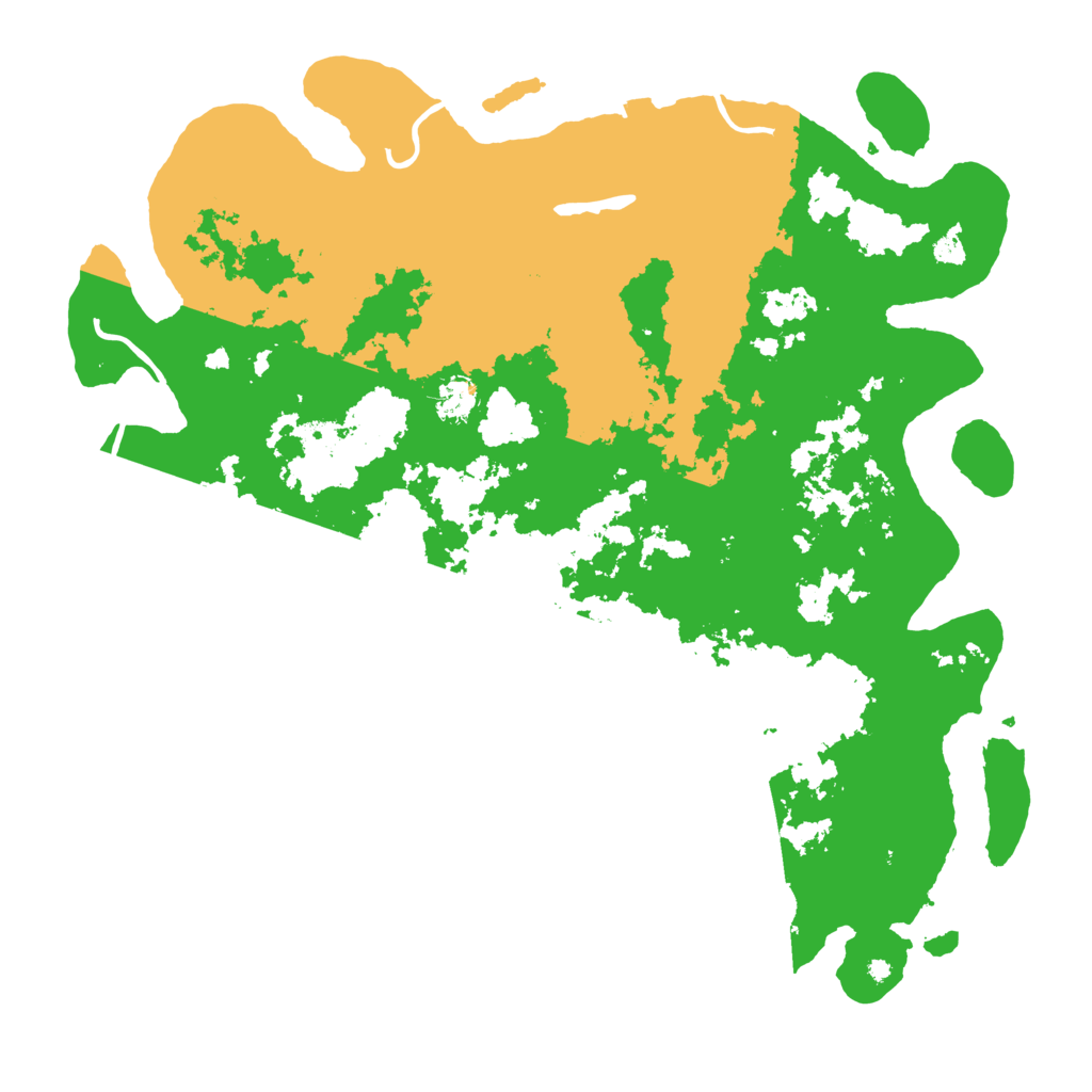 Biome Rust Map: Procedural Map, Size: 4500, Seed: 1046747318