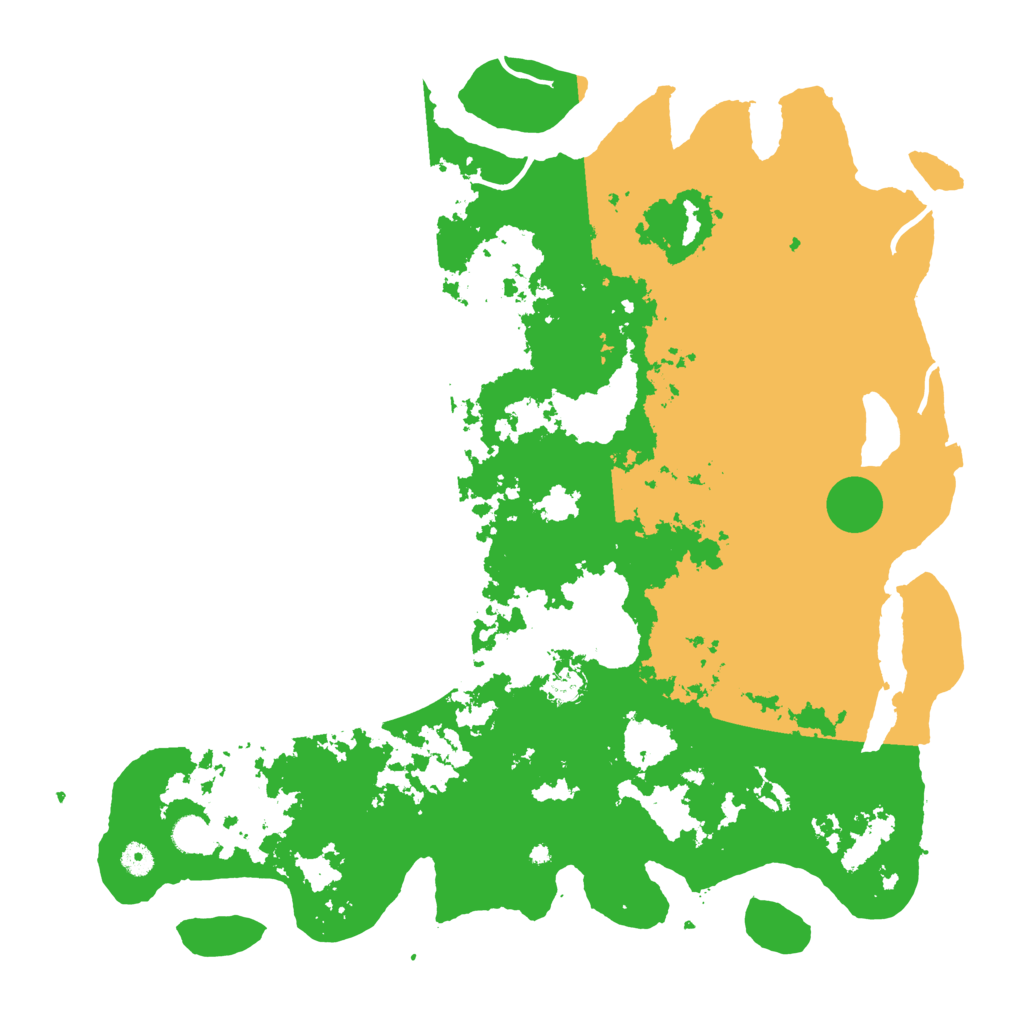Biome Rust Map: Procedural Map, Size: 4800, Seed: 37679604