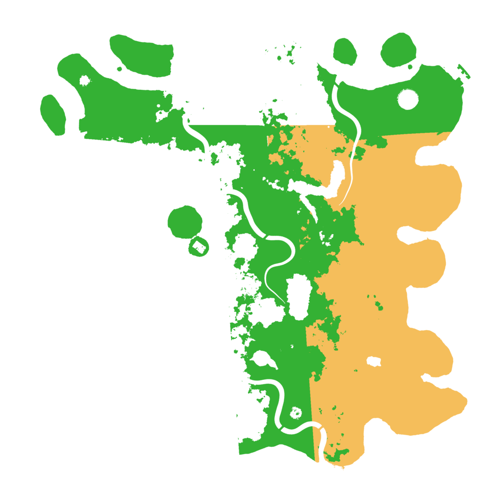 Biome Rust Map: Procedural Map, Size: 4300, Seed: 1651523978