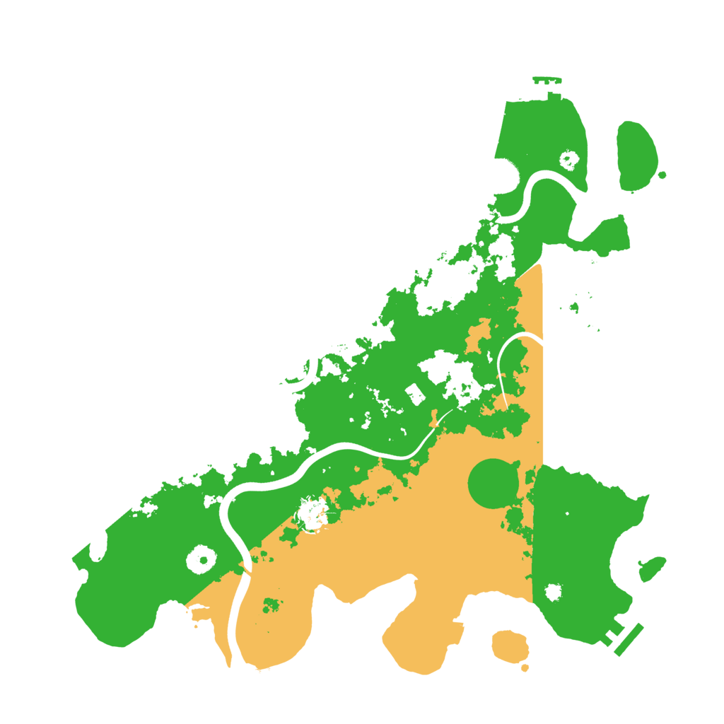 Biome Rust Map: Procedural Map, Size: 3800, Seed: 112242782