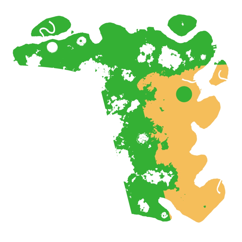 Biome Rust Map: Procedural Map, Size: 4000, Seed: 85472