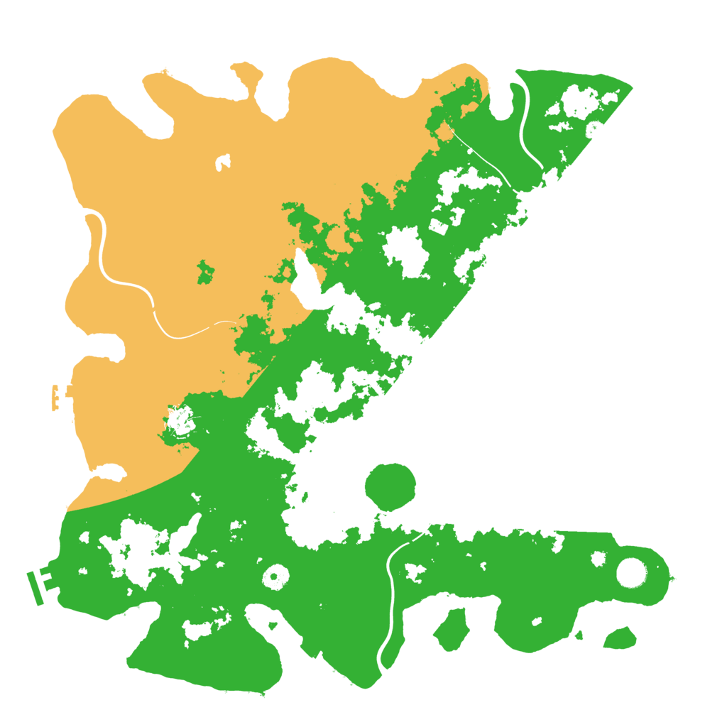 Biome Rust Map: Procedural Map, Size: 4250, Seed: 1303998536