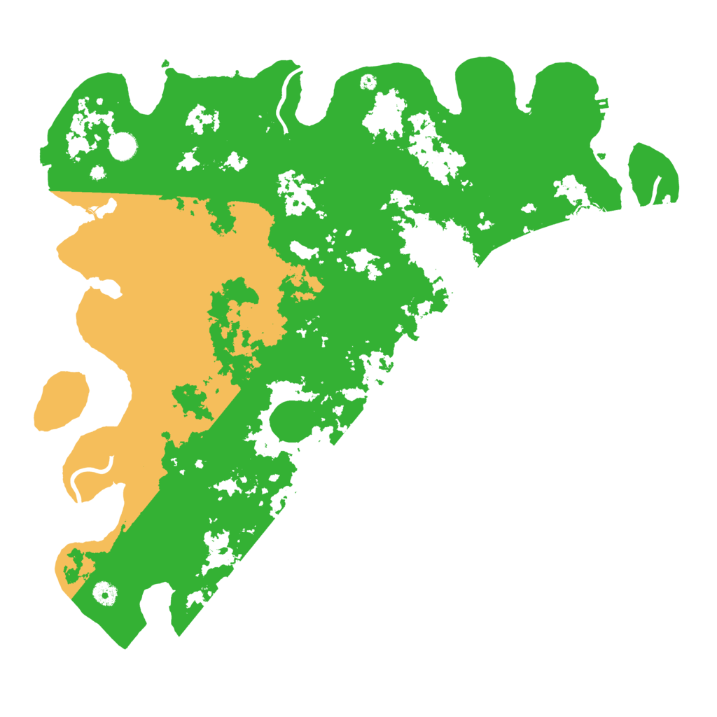 Biome Rust Map: Procedural Map, Size: 4500, Seed: 2023070655
