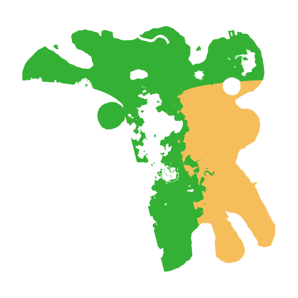 Biome Rust Map: Procedural Map, Size: 3000, Seed: 9137