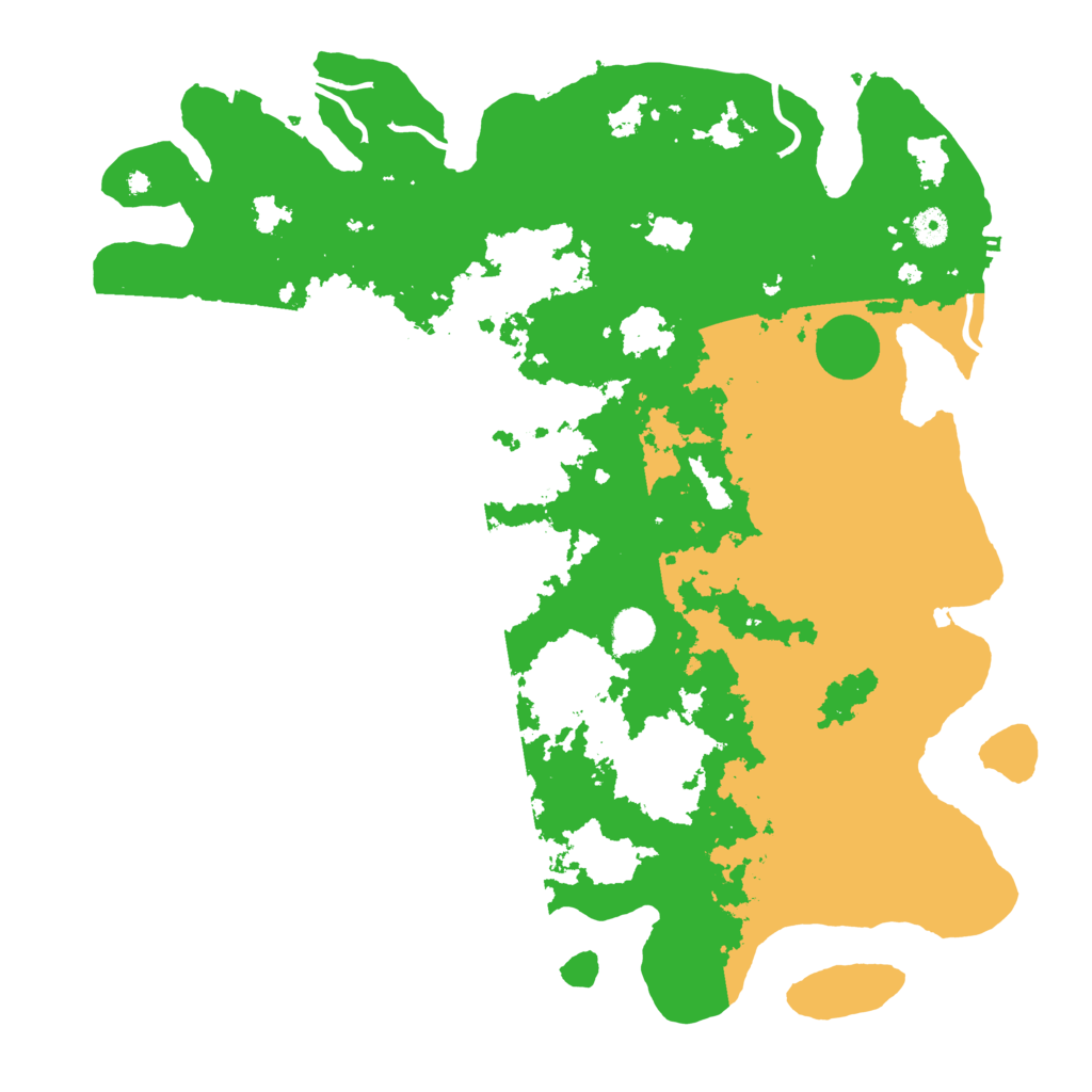 Biome Rust Map: Procedural Map, Size: 4500, Seed: 855