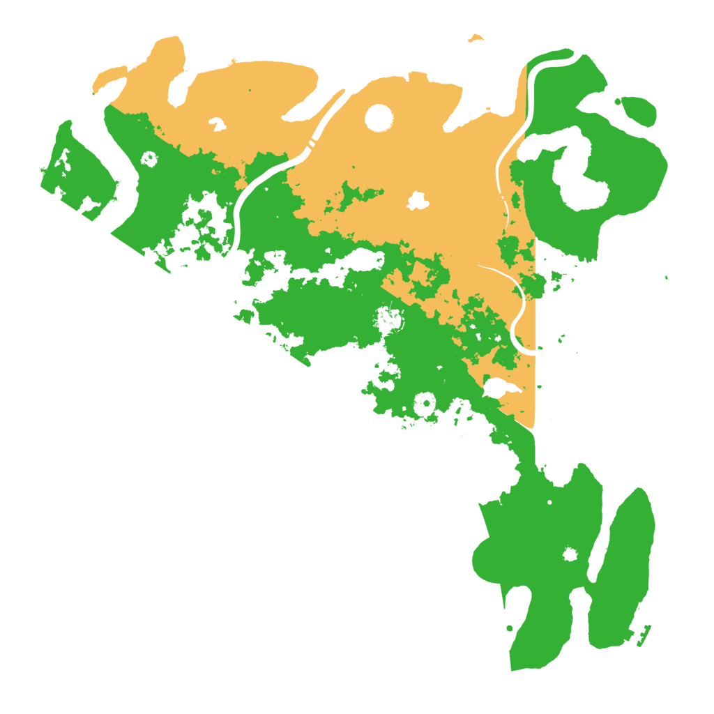 Biome Rust Map: Procedural Map, Size: 4500, Seed: 903716515