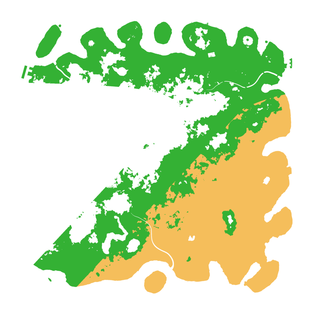 Biome Rust Map: Procedural Map, Size: 4800, Seed: 1431860251