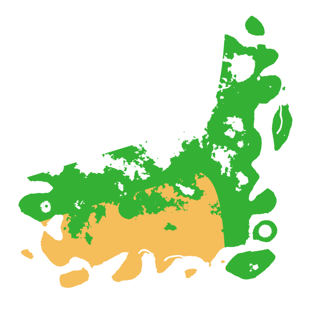 Biome Rust Map: Procedural Map, Size: 4250, Seed: 1229962747