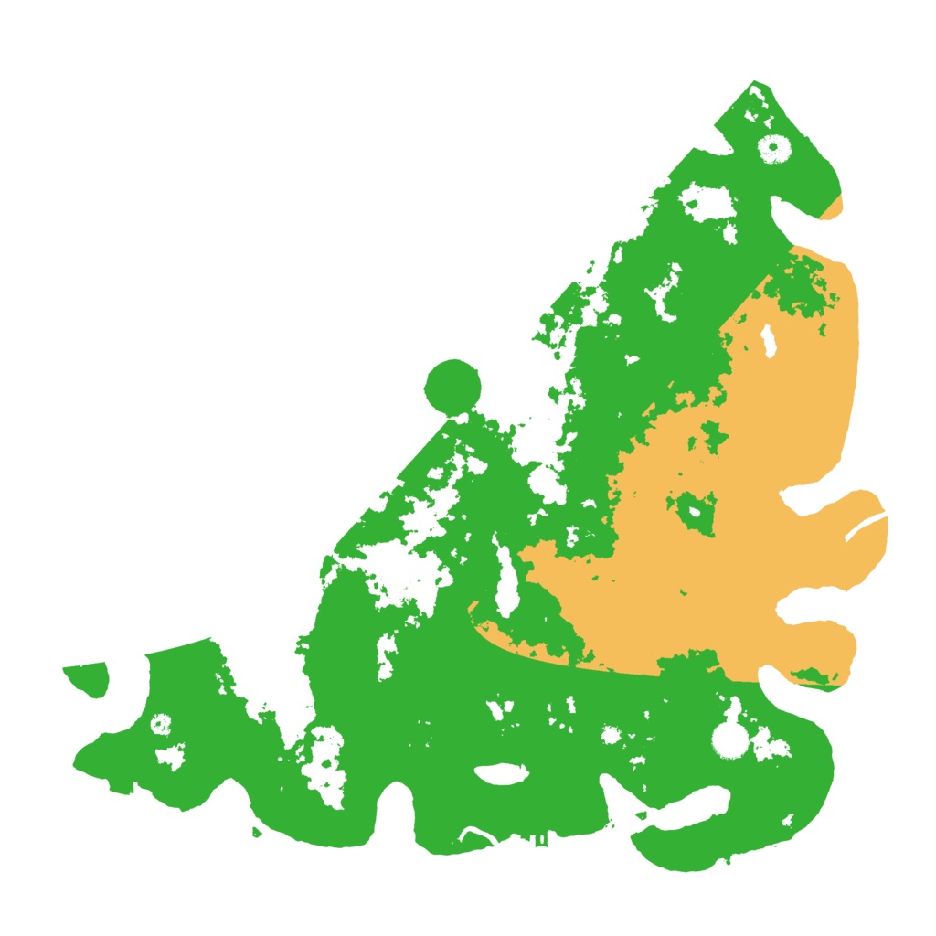 Biome Rust Map: Procedural Map, Size: 4500, Seed: 55532555