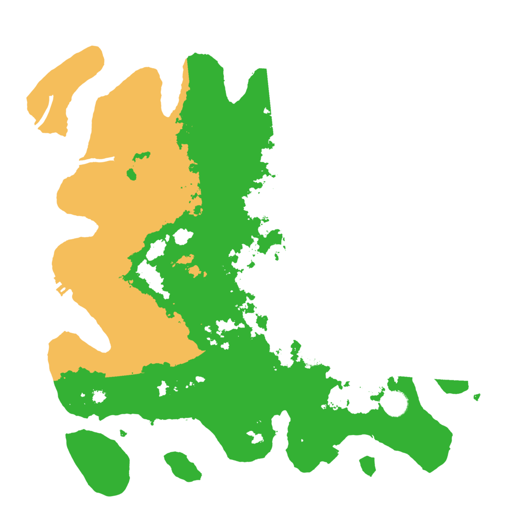 Biome Rust Map: Procedural Map, Size: 3600, Seed: 46234308