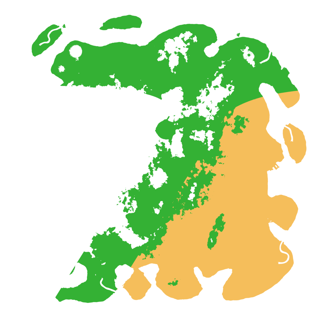 Biome Rust Map: Procedural Map, Size: 4500, Seed: 1263331673