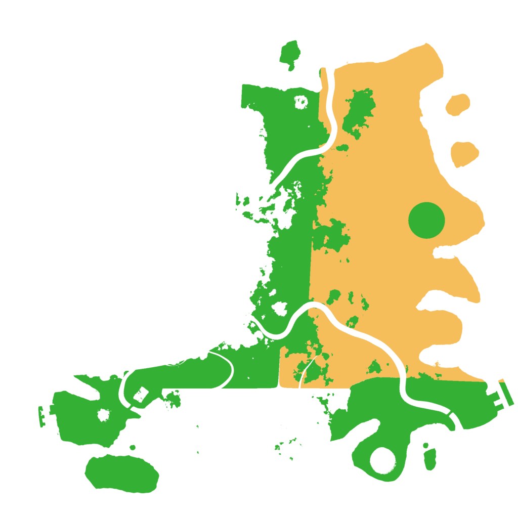 Biome Rust Map: Procedural Map, Size: 3750, Seed: 1931037354
