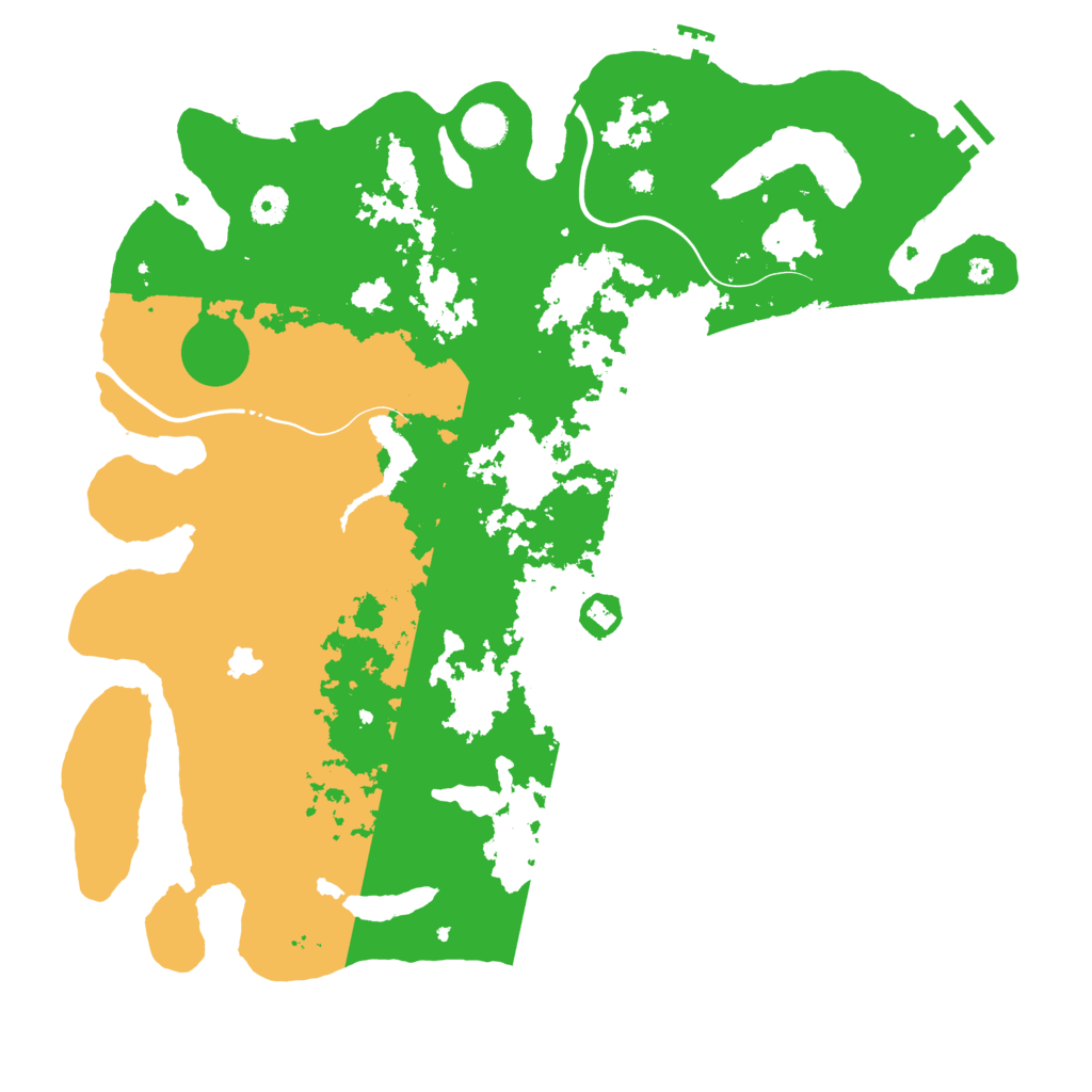 Biome Rust Map: Procedural Map, Size: 4250, Seed: 87620371