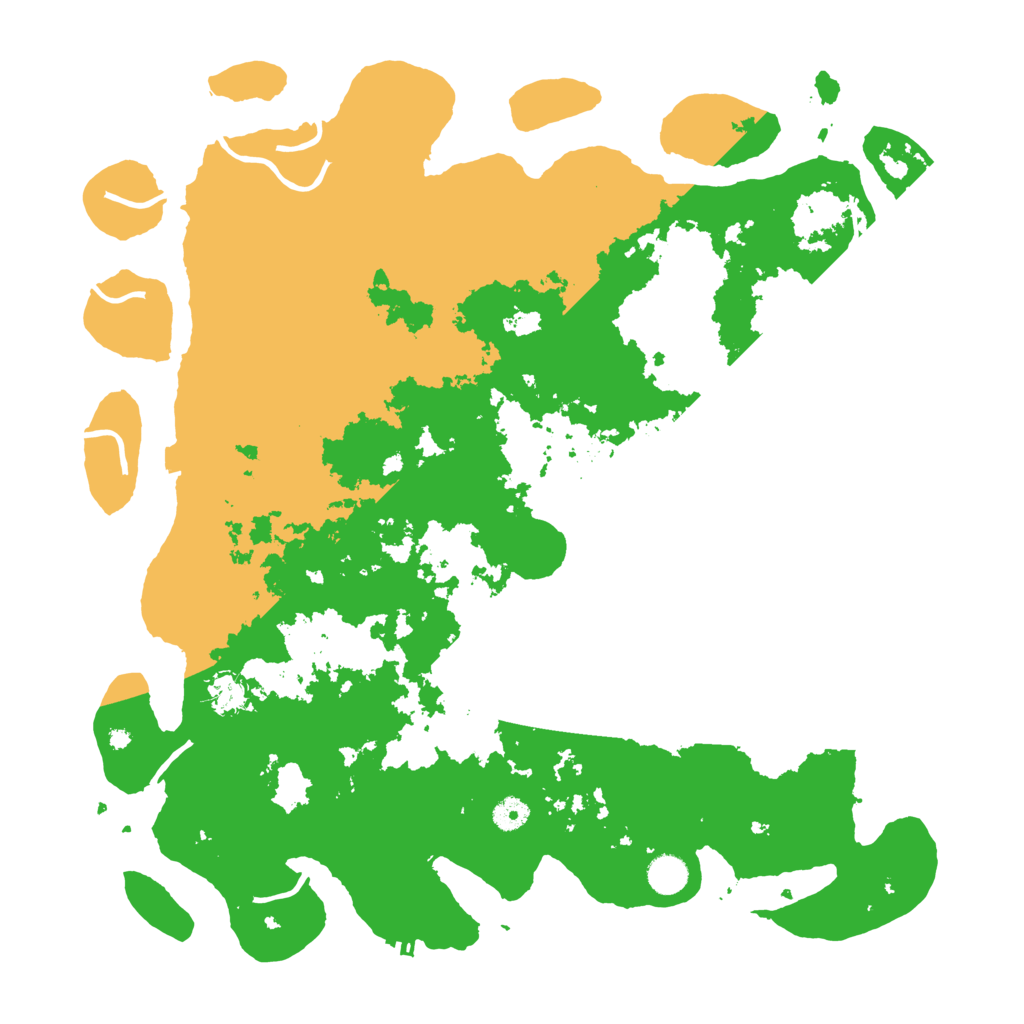 Biome Rust Map: Procedural Map, Size: 4500, Seed: 1118903270