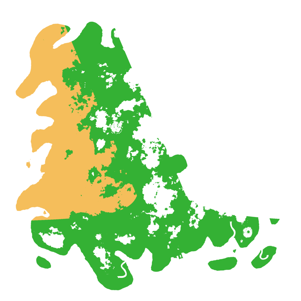 Biome Rust Map: Procedural Map, Size: 4500, Seed: 1427822680